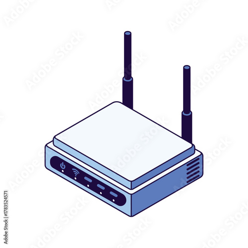 Wireless router for internet connection.