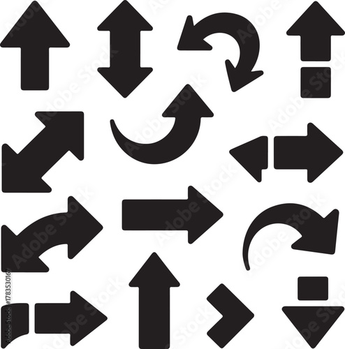 Team business meeting with teamwork and collaboration flat vector icon