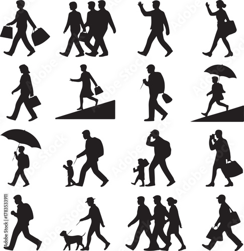 Athlete Running & Jogging Silhouette Bundle

Dynamic Sports Action Human Silhouette Pack

Marathon, Sprint & Fitness Running Vector Set

Outdoor Activity Running Walking Silhouette Collection

High-En