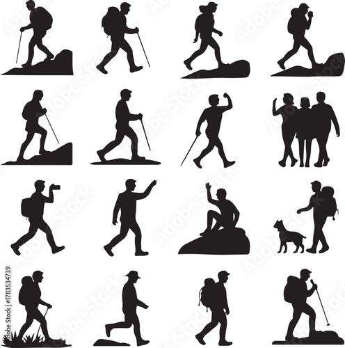 Athlete Running & Jogging Silhouette Bundle

Dynamic Sports Action Human Silhouette Pack

Marathon, Sprint & Fitness Running Vector Set

Outdoor Activity Running Walking Silhouette Collection

High-En