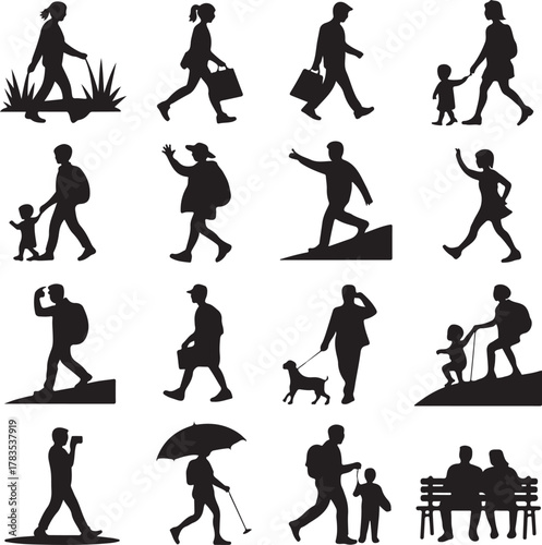 Athlete Running & Jogging Silhouette Bundle

Dynamic Sports Action Human Silhouette Pack

Marathon, Sprint & Fitness Running Vector Set

Outdoor Activity Running Walking Silhouette Collection

High-En