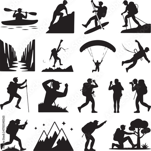 Running and Walking Silhouette Vector Bundle

Dynamic Athlete Movement Silhouette Pack

Fitness & Outdoor Activity Pose Collection

Human Motion Running Walking Vector Set

Sporty Action Silhouette Bu