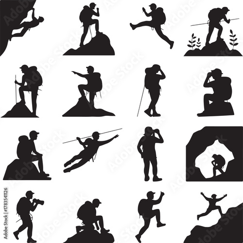 Running and Walking Silhouette Vector Bundle

Dynamic Athlete Movement Silhouette Pack

Fitness & Outdoor Activity Pose Collection

Human Motion Running Walking Vector Set

Sporty Action Silhouette Bu