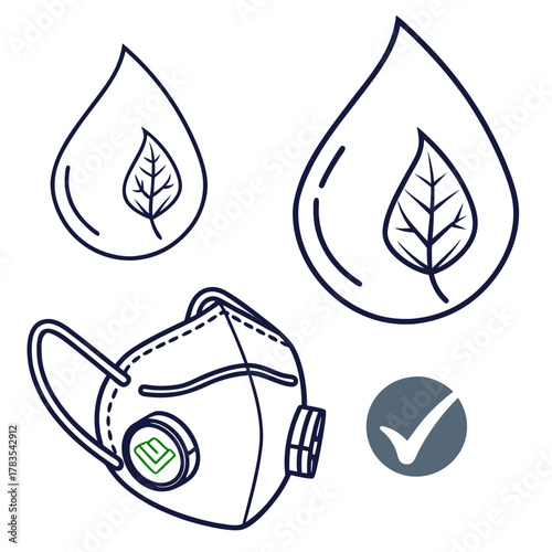 Eco friendly mask for environmental protection