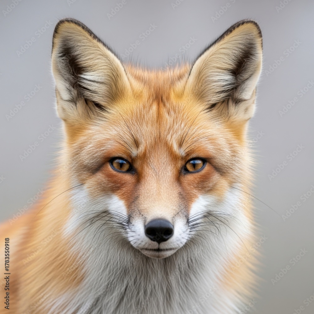 Fototapeta premium Close-up Portrait of a Red Fox