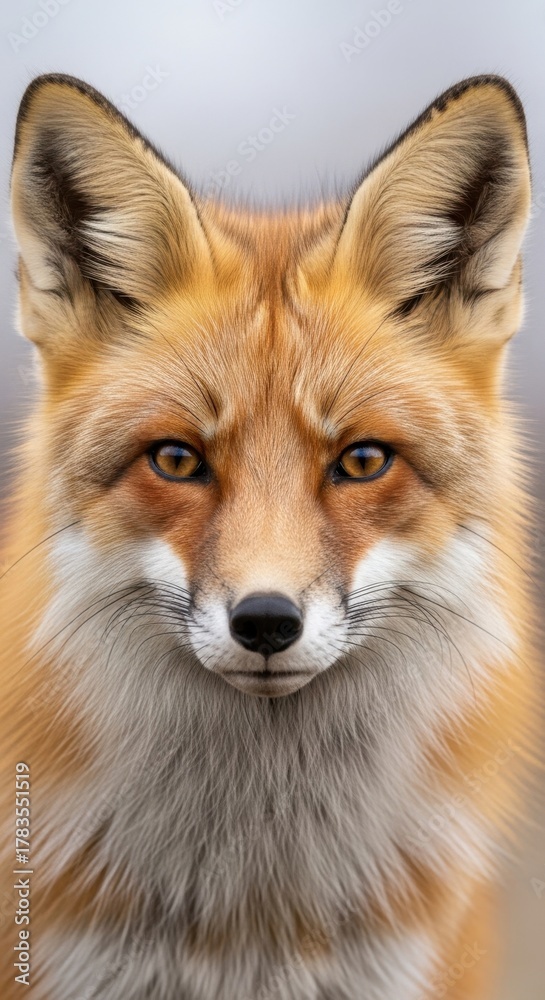 Fototapeta premium Close-up Portrait of a Red Fox