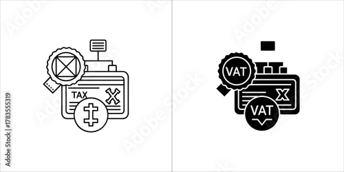 Tax and value added tax calculation