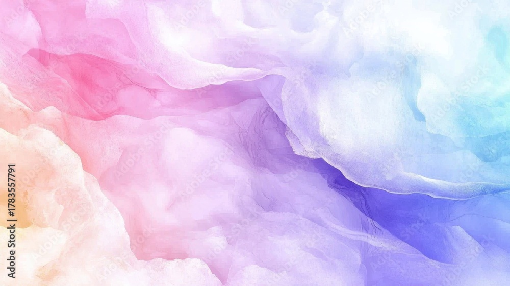 Fototapeta premium Soft Pastel Abstract Background with Blended Colors and Textures