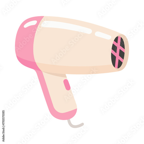 Hair dryer vector illustration design