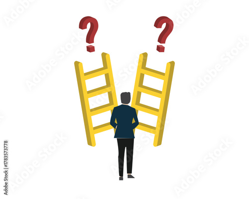 Fobo or fear of better option for Two Uncertain Paths