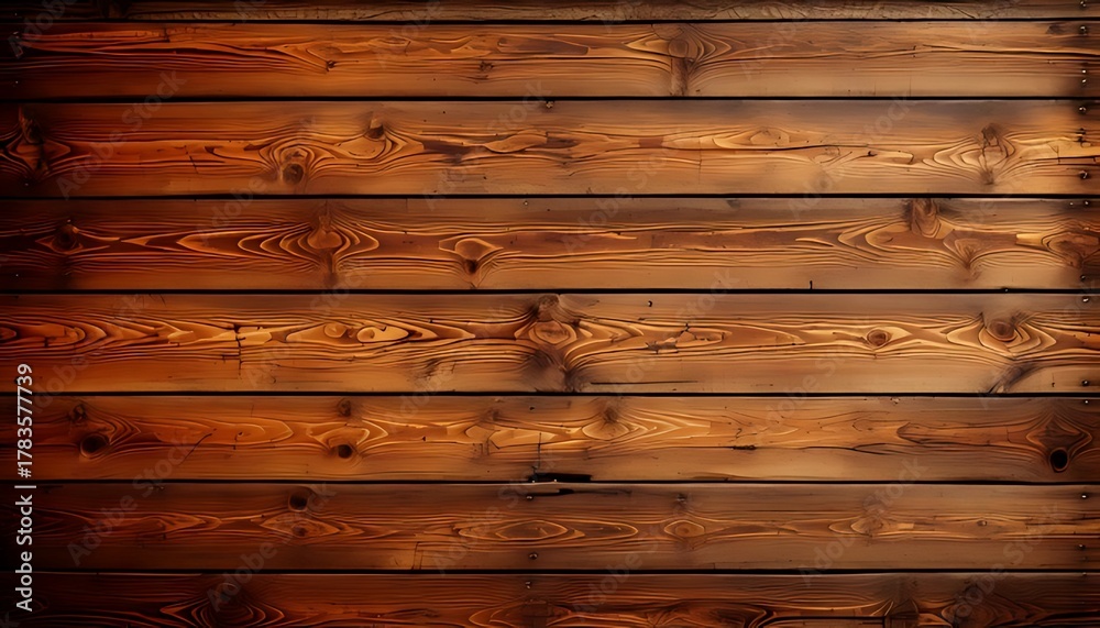 Naklejka premium Reclaimed weathered wood texture, antique rustic wood planks, and a seamless wood-paneled wall