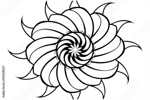 whirling waves mandala