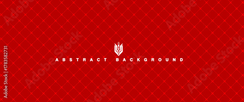 Planer page with dotted grid. Seamless checkered paper texture. Retro bullet journal notebook background. Simple square graph pattern. School math sheet wallpaper. red background.