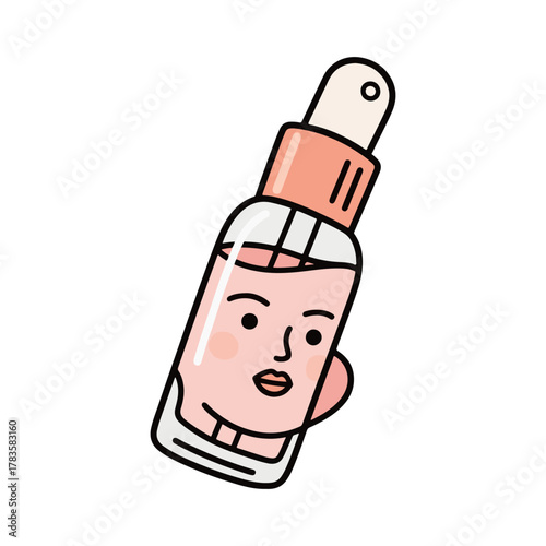 Serum vector illustration design