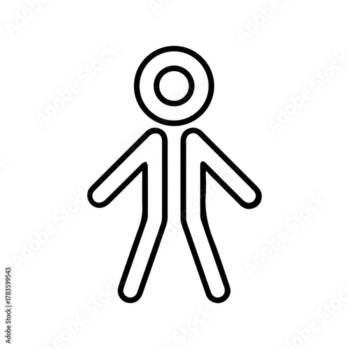 Stick Figure Icon