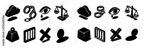 Isometric Guilt Icons