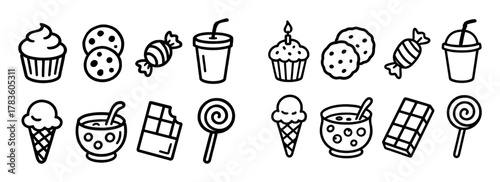 Birthday Treat Icons