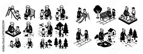 Grandmothers with Grandchildren