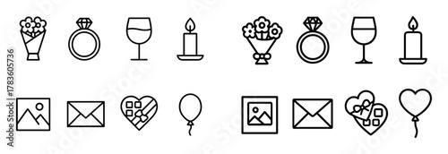 Date Icons Grid