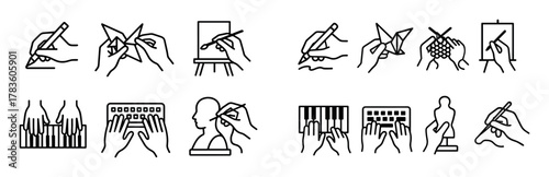 Hand Motor Skill Icons