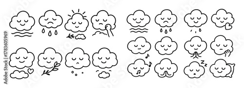 Cloudy Feelings Grid