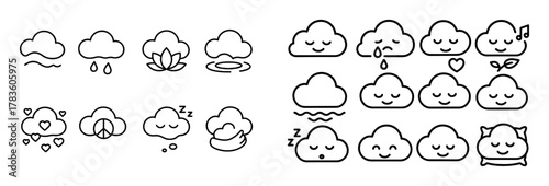 Cloudy Mood Icons
