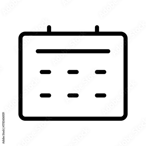 Calendar icon set featuring modern minimal design, ideal for scheduling events, organizing dates, planning tasks, reminders, and productivity tools.