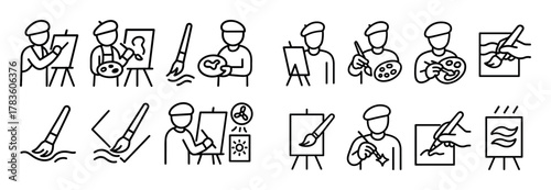 Artist Action Icons