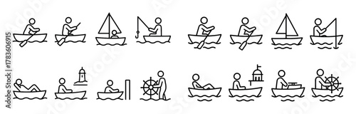 Boat Activity Icons