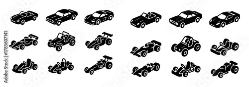 Isometric Car Icons