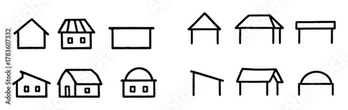 Doodle Roof Styles