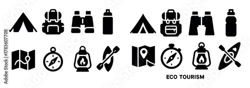 Eco Tourism Icons