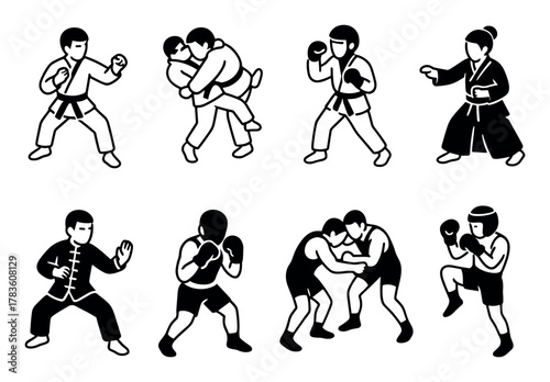 Martial Arts Icons