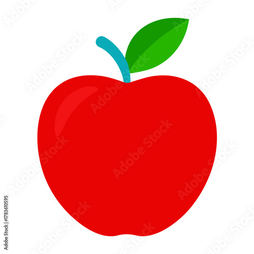 A very simple clean shaped vector illustration