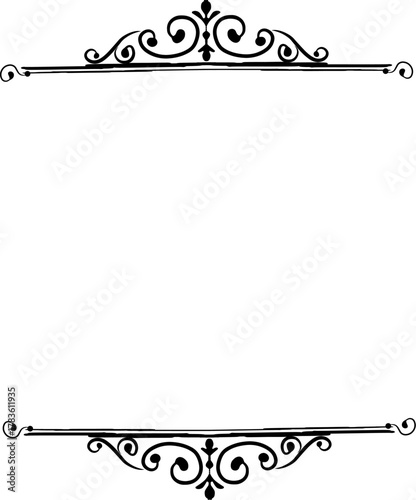 decorative frame for your design