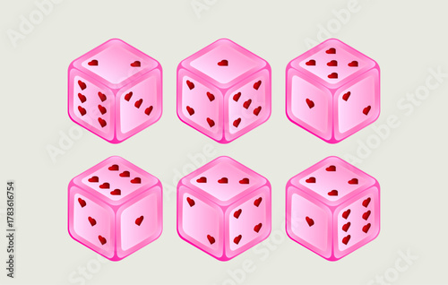 Dices graphic resourses for  casino o gambling related designs