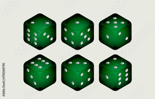 Dices graphic resourses for  casino o gambling related designs