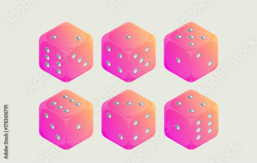 Dices graphic resourses for  casino o gambling related designs