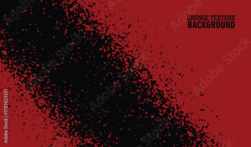 RED AND BLACK GRUNGE TEXTURE BACKGROUND