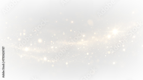Gold Glitter Sparkle Overlay PNG on transparent background