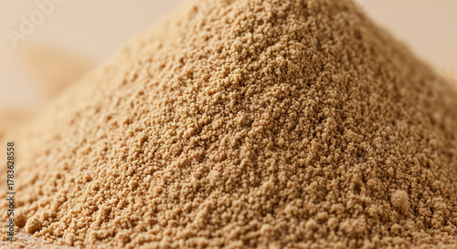 Fine Brown Perilla Seed Powder Close Up