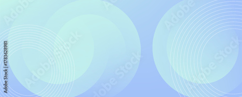 minimalist abstract background.soft color.green and purple gradations.circle effect style .geometric.memphis .eps 10
