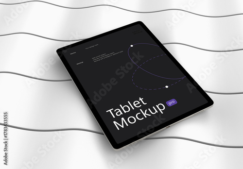Tablet Device Display Mockup