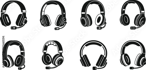 Headset, headphones, audio device, communication gear, microphone, over ear, on ear, gaming headset, call center, technology, sound, equipment, digital, wireless, wired, ergonomic 