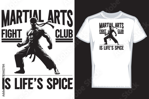 Mixed Martial Art T-Shirt Design