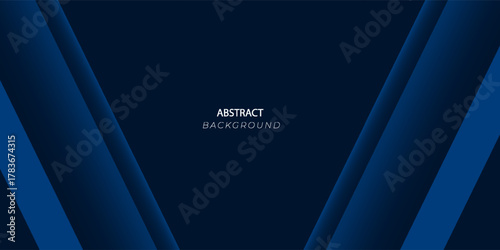 Dark blue modern business abstract background. Vector illustration design for presentation, banner, cover, web, flyer, card, poster, wallpaper, texture, slide, magazine, and powerpoint