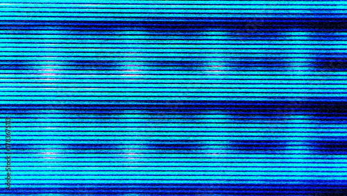 Retro VHS background. Glitch art scan line background. TV scan line monitor for old technology concept. Glitch camera effect.