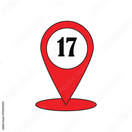 house location sign number 17