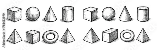 3D Geometric Sketches