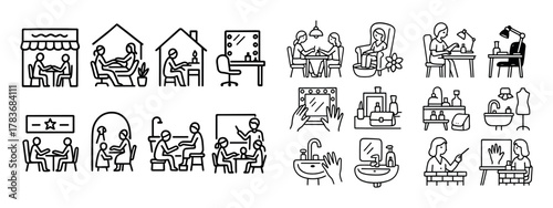 Manicure Place Icons